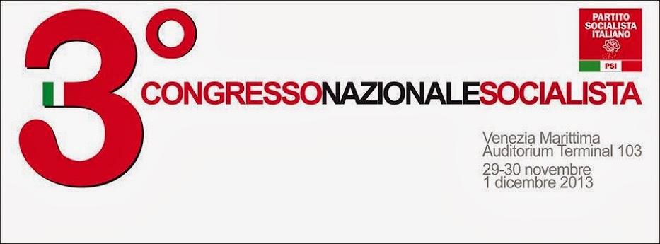 3° Congresso PSI - RISOLUZIONE FINALE DELLA MOZIONE 3