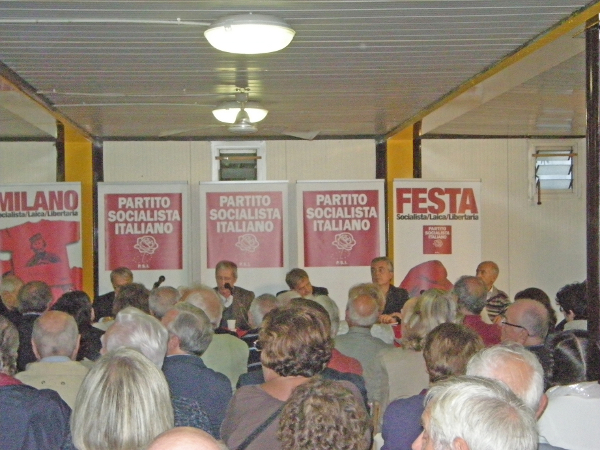 SUCCESSO DELLA FESTA SOCIALISTA, LAICA E LIBERTARIA