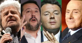 GRILLO RENZI BERLUSCONI E SALVINI NON CI PRENDANO PER I FONDELLI! Di Nicola Cariglia da Pensalibero.it