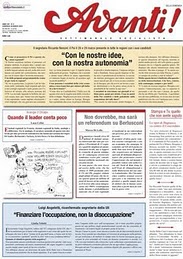 POVERO AVANTI, TUTTA COLPA DEL CAVALIERE, intervista a Bobo Craxi, di Alessandro De Angelis, da Il Riformista del 5 ottobre 2010