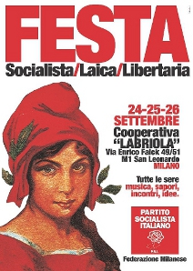 FESTA SOCIALISTA, LAICA E LIBERTARIA A MILANO