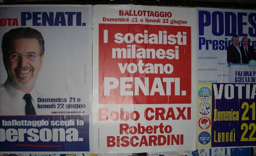 I SOCIALISTI VOTANO PENATI