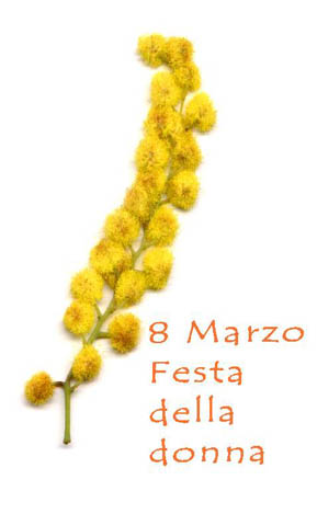 BUON OTTO MARZO DA PIA LOCATELLI